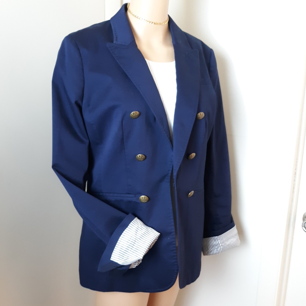 Banana Republic Navy Blue Blazer Size 12